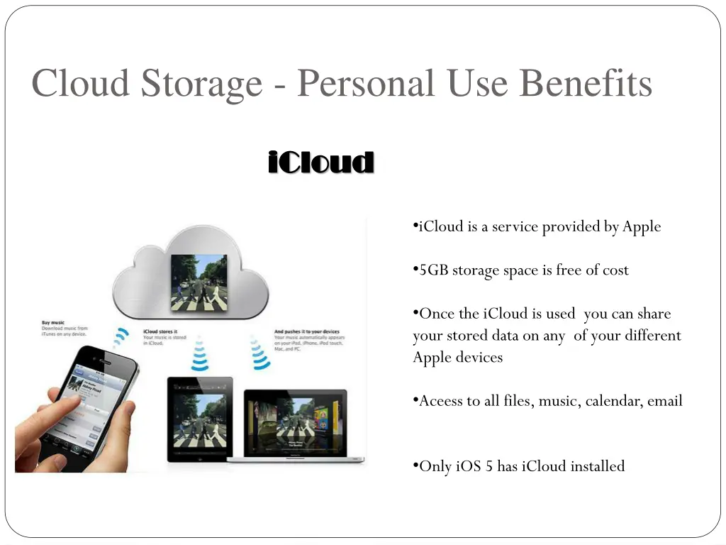cloud storage personal use benefits