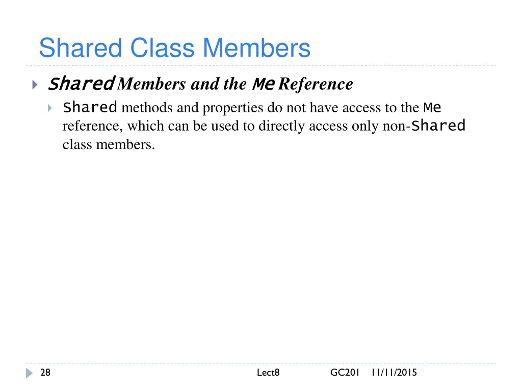 shared class members 2