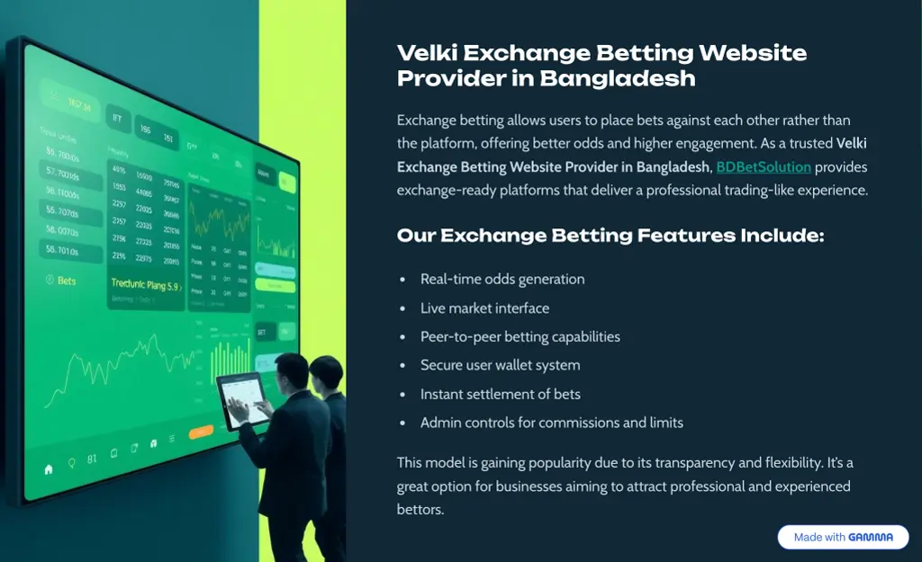 velki exchange betting website provider