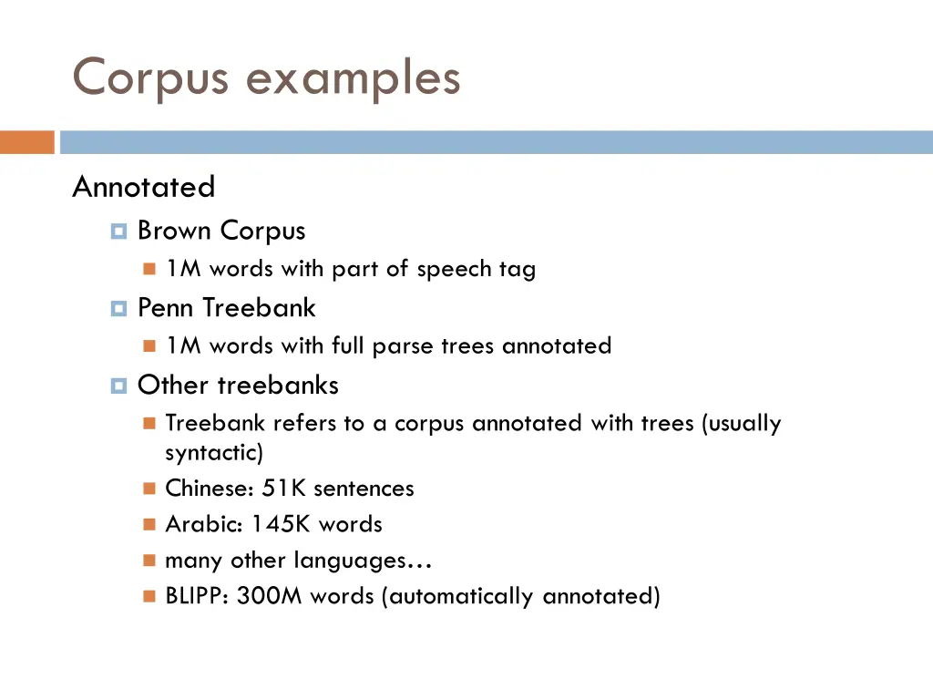 corpus examples 3