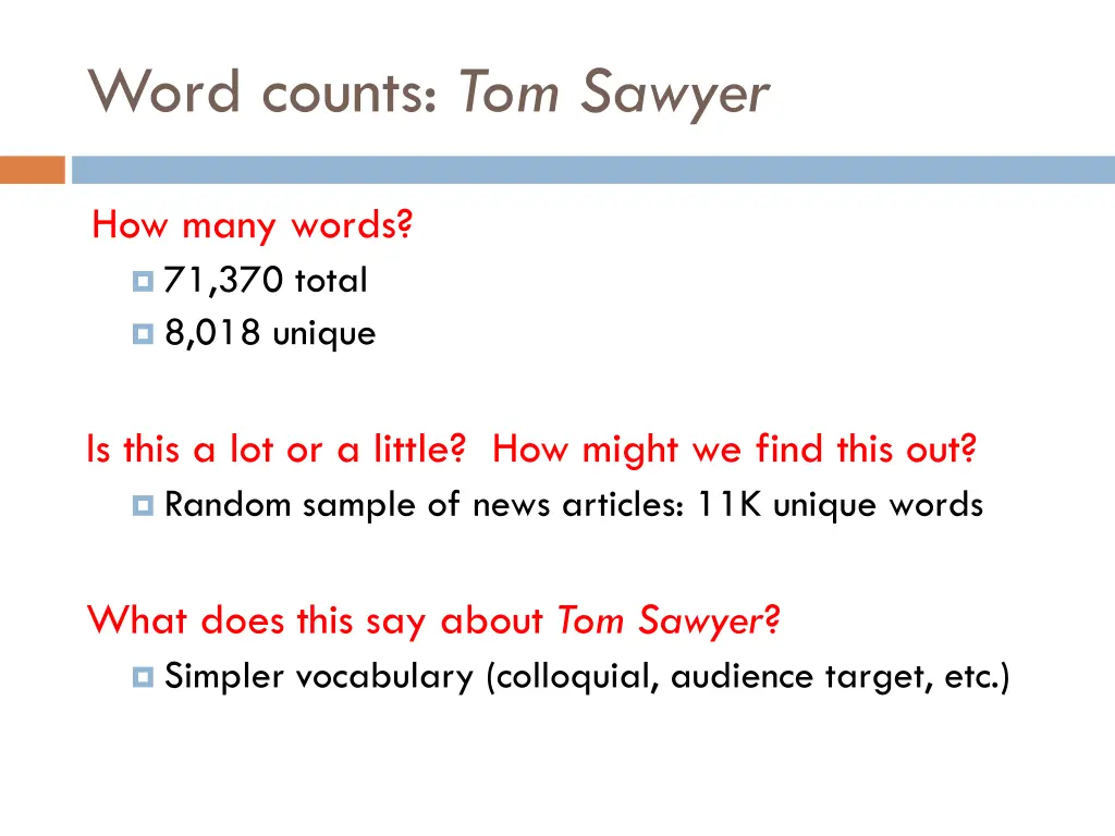 word counts tom sawyer