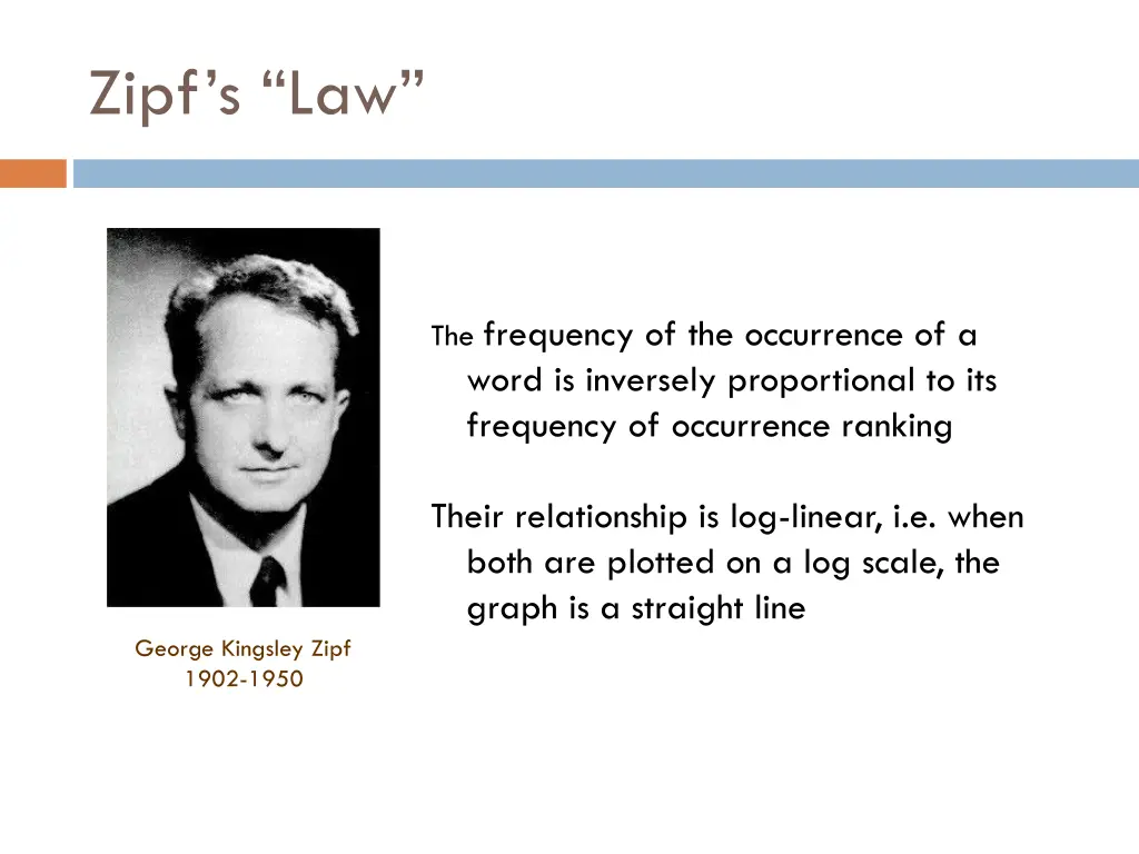 zipf s law
