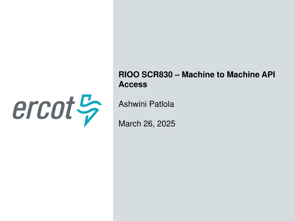 rioo scr830 machine to machine api access