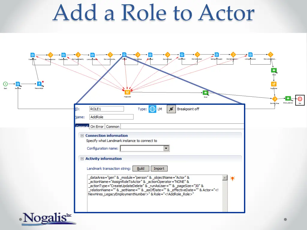 add a role to actor