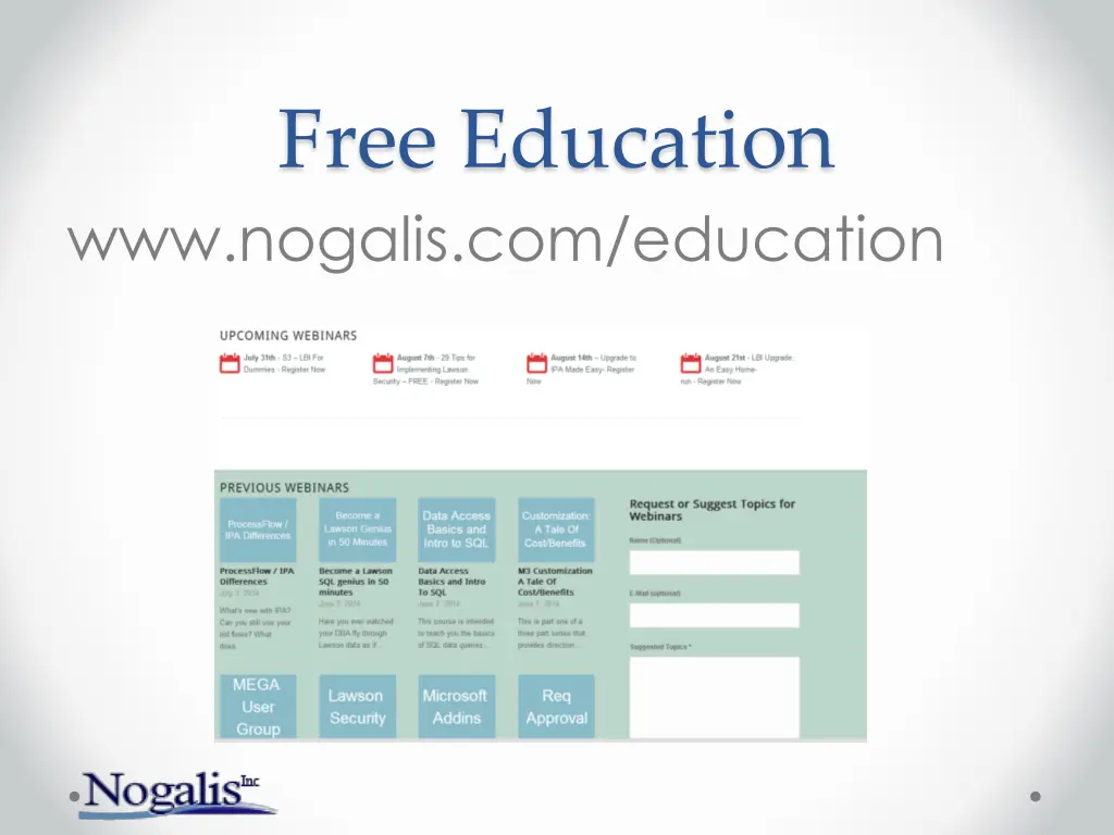free education www nogalis com education