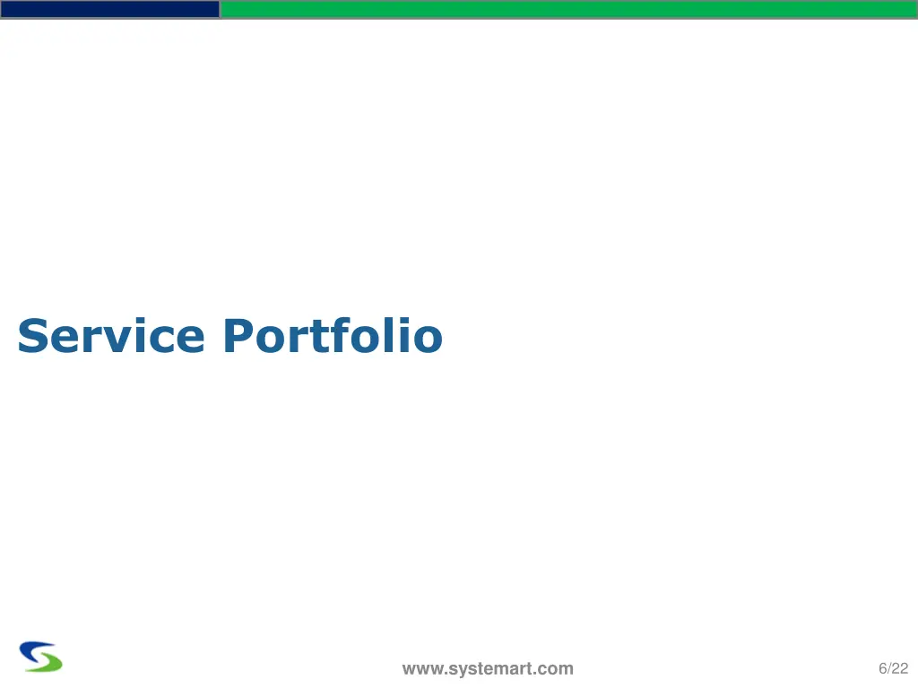 service portfolio