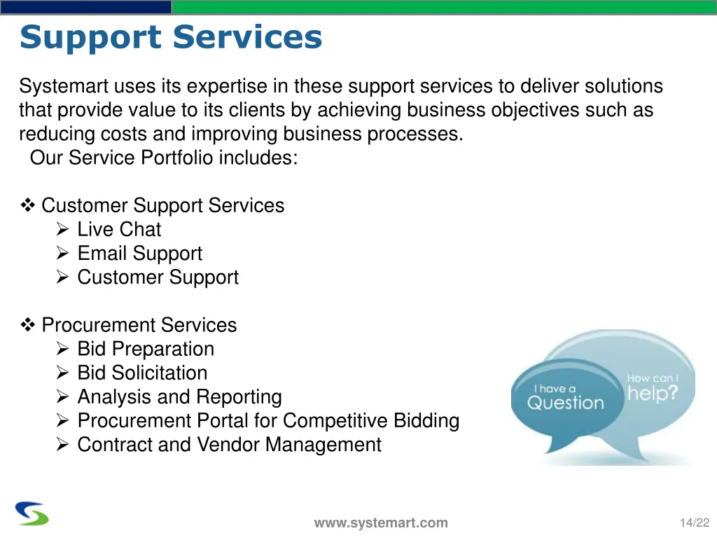 support services