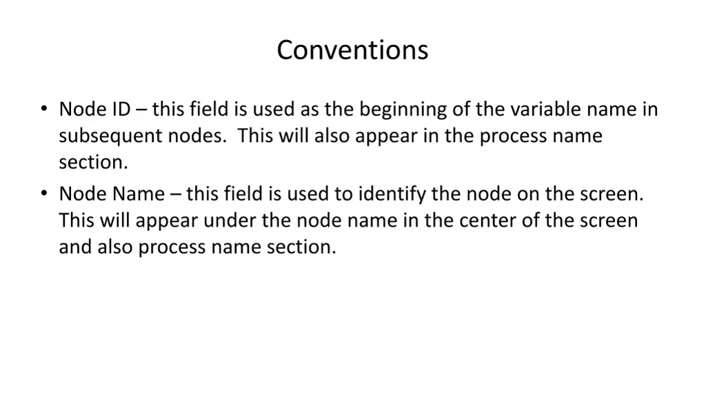 conventions