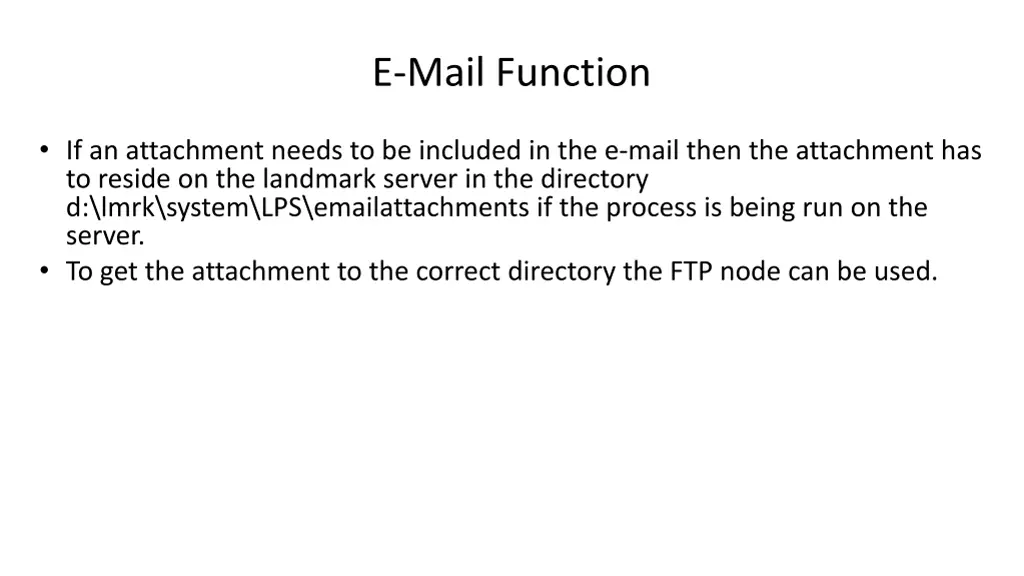 e mail function 2