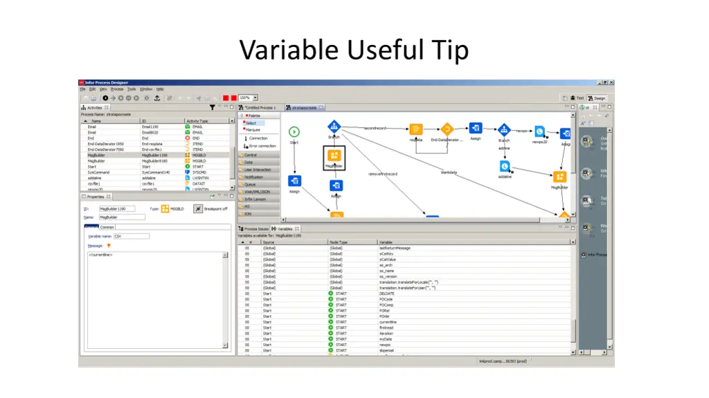 variable useful tip