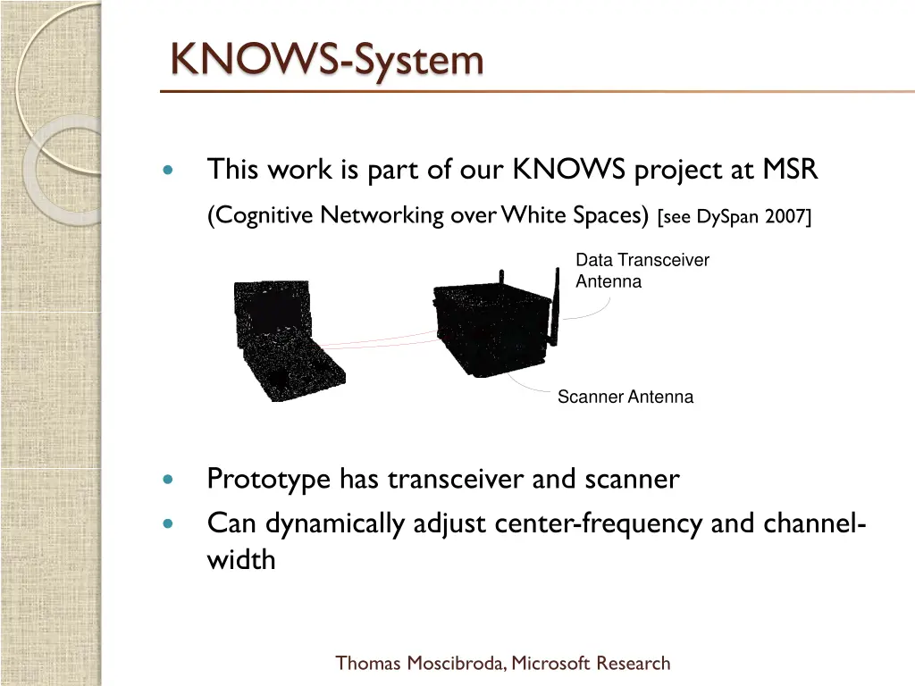 knows system