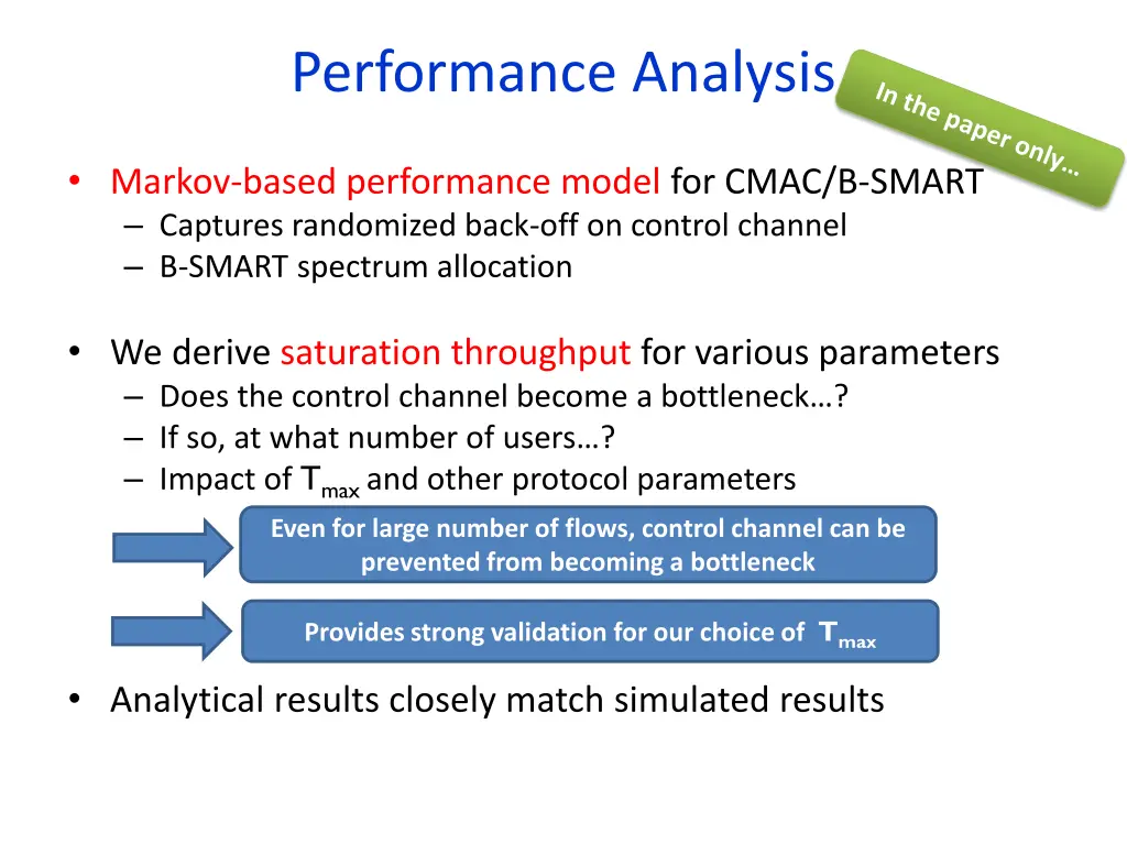 performance analysis