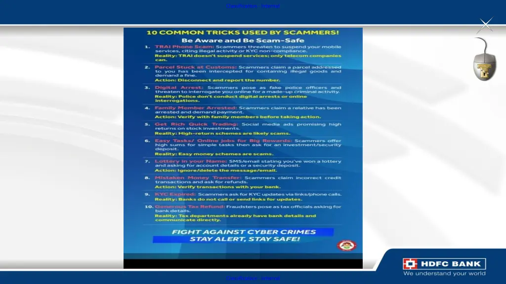 classification internal 3