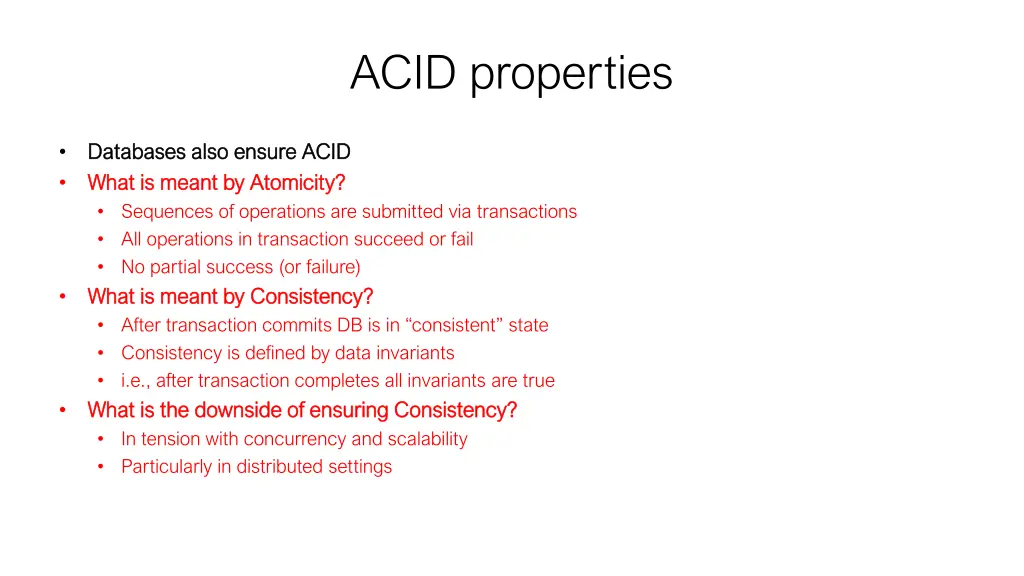 acid properties