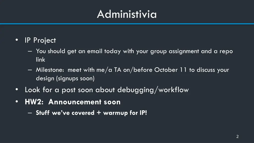 administivia