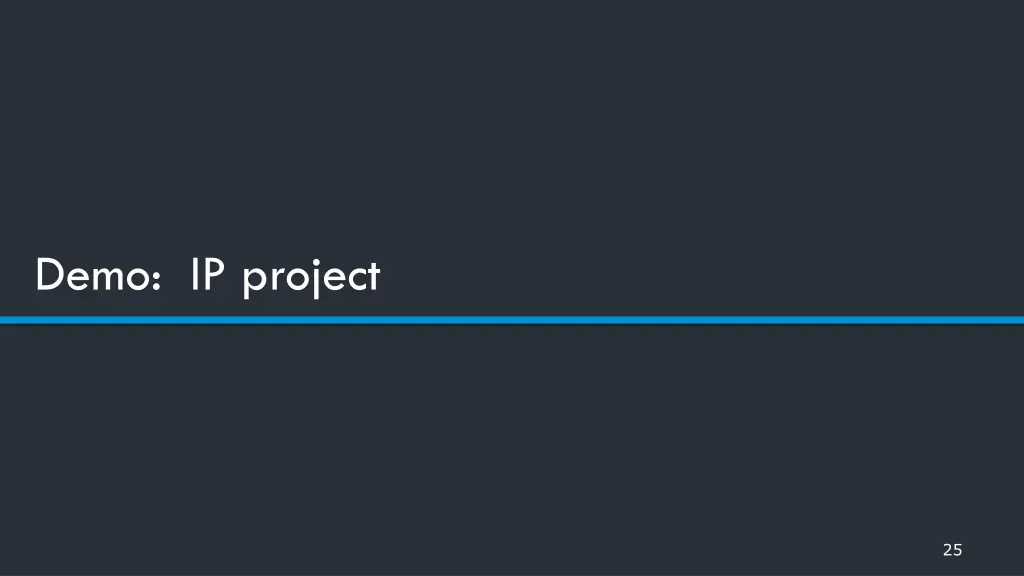 demo ip project
