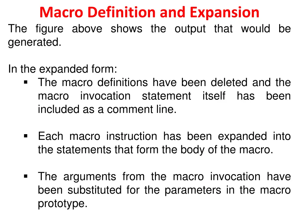 macro definition and expansion the figure above