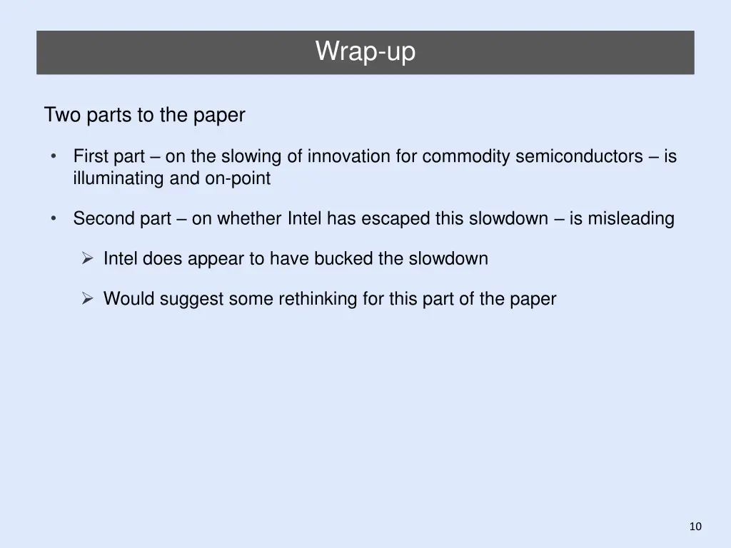 wrap up