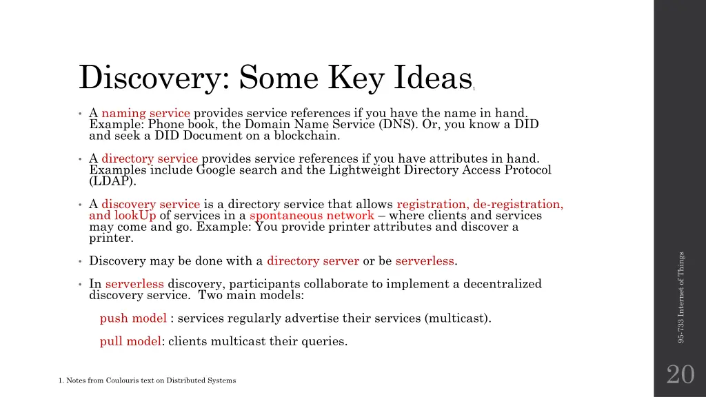 discovery some key ideas 1