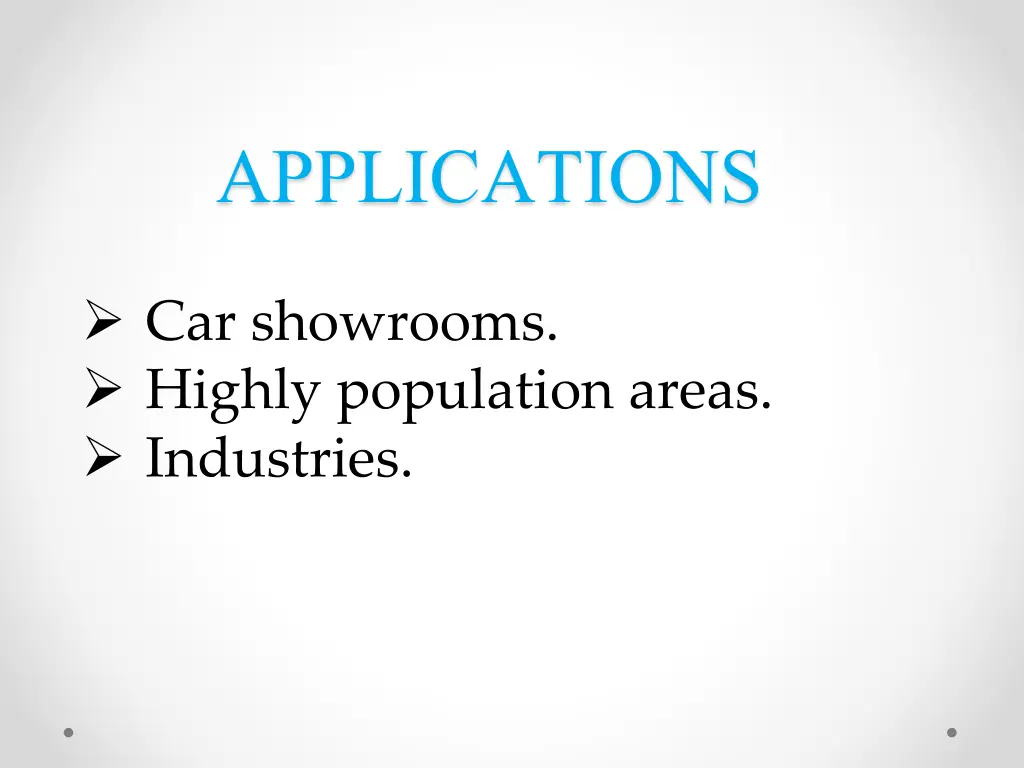 applications