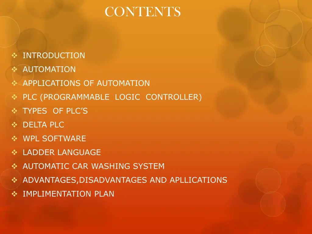 contents