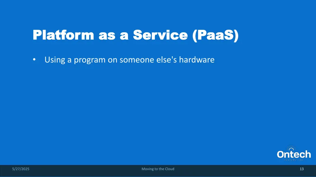 platform as a service paas platform as a service