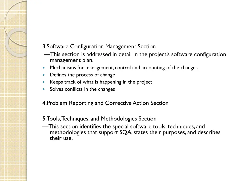 3 software configuration management section this