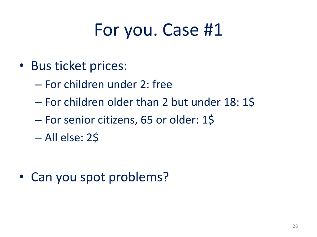 for you case 1