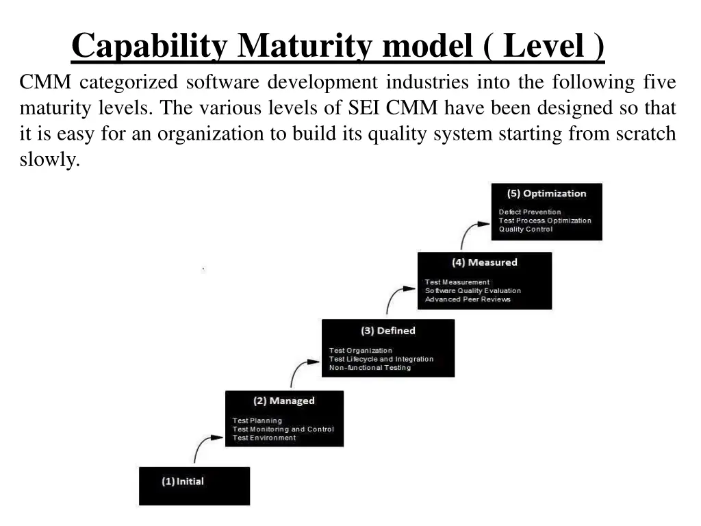 capability maturity model level
