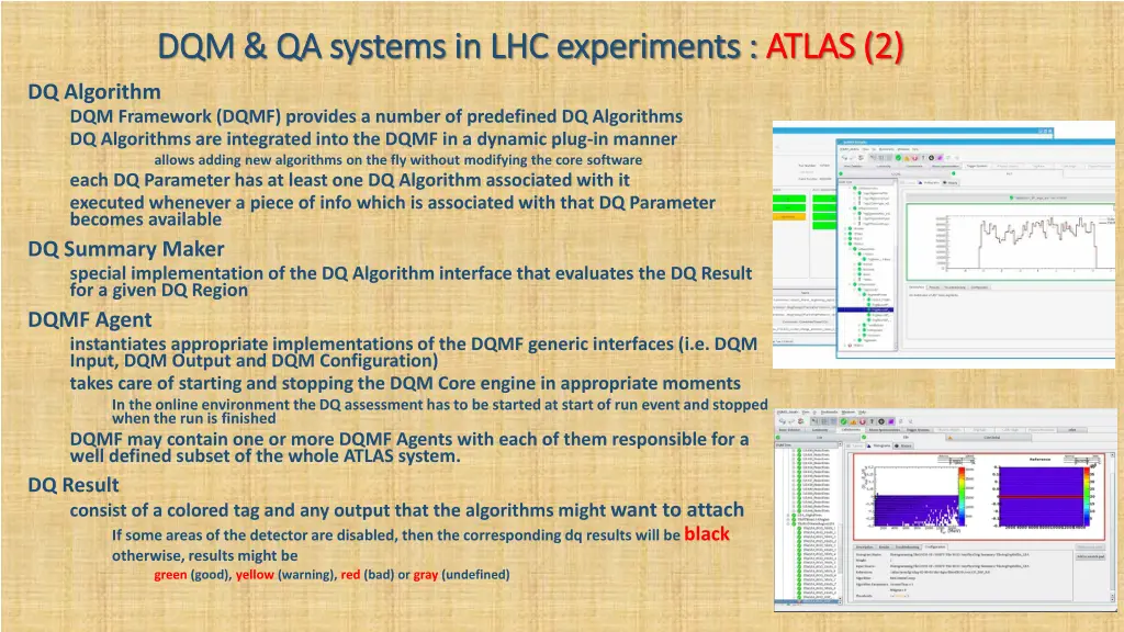 dqm qa systems in lhc experiments dqm qa systems 1
