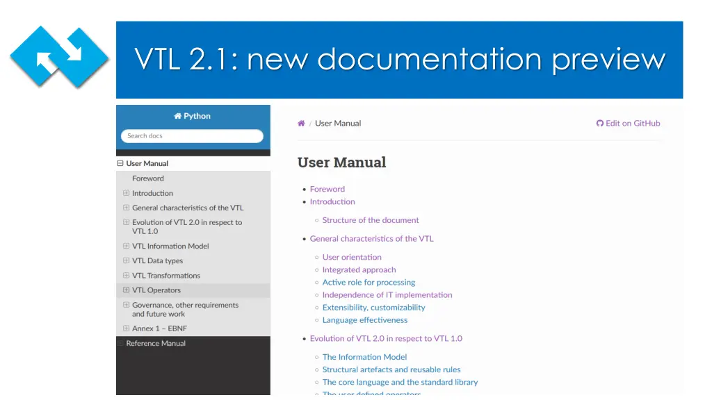 vtl 2 1 new documentation preview 1