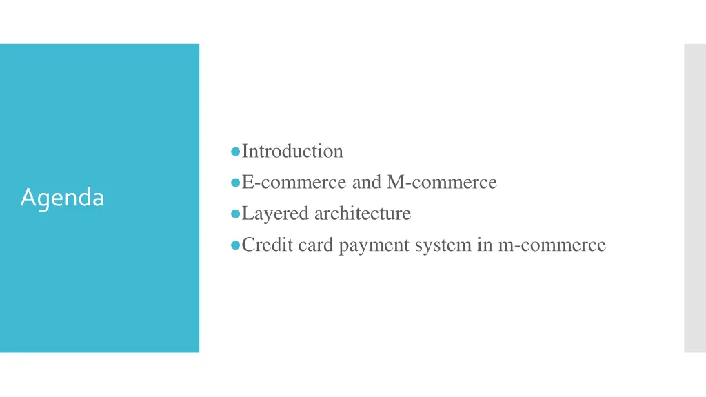 introduction e commerce and m commerce layered