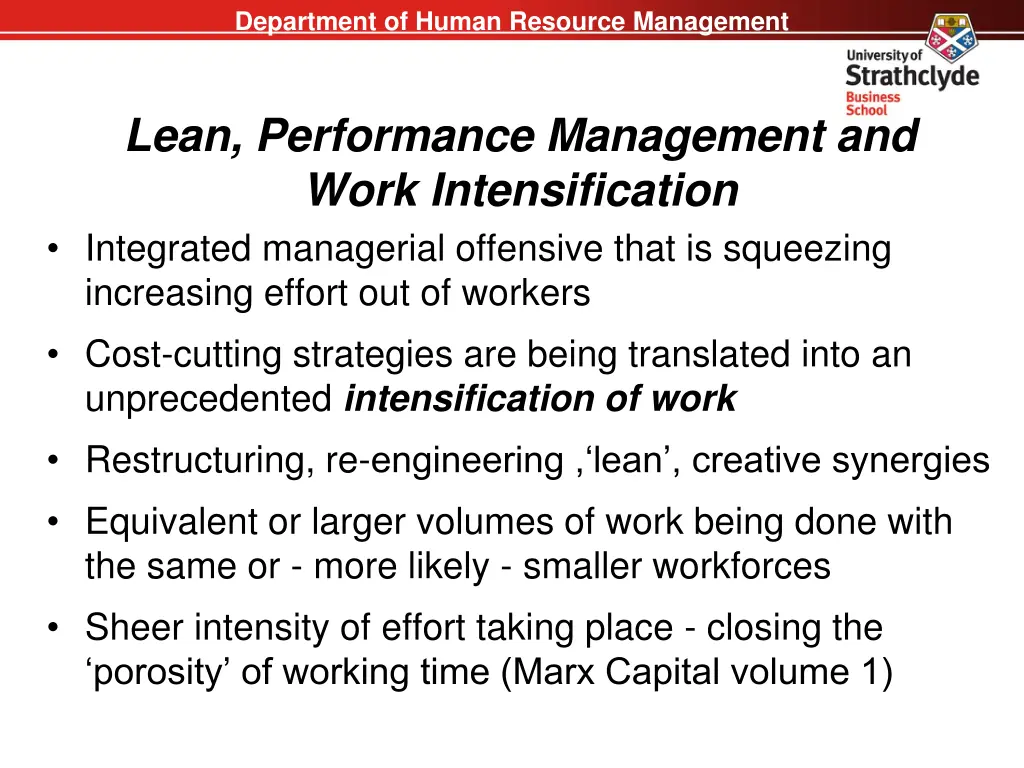 department of human resource management 6