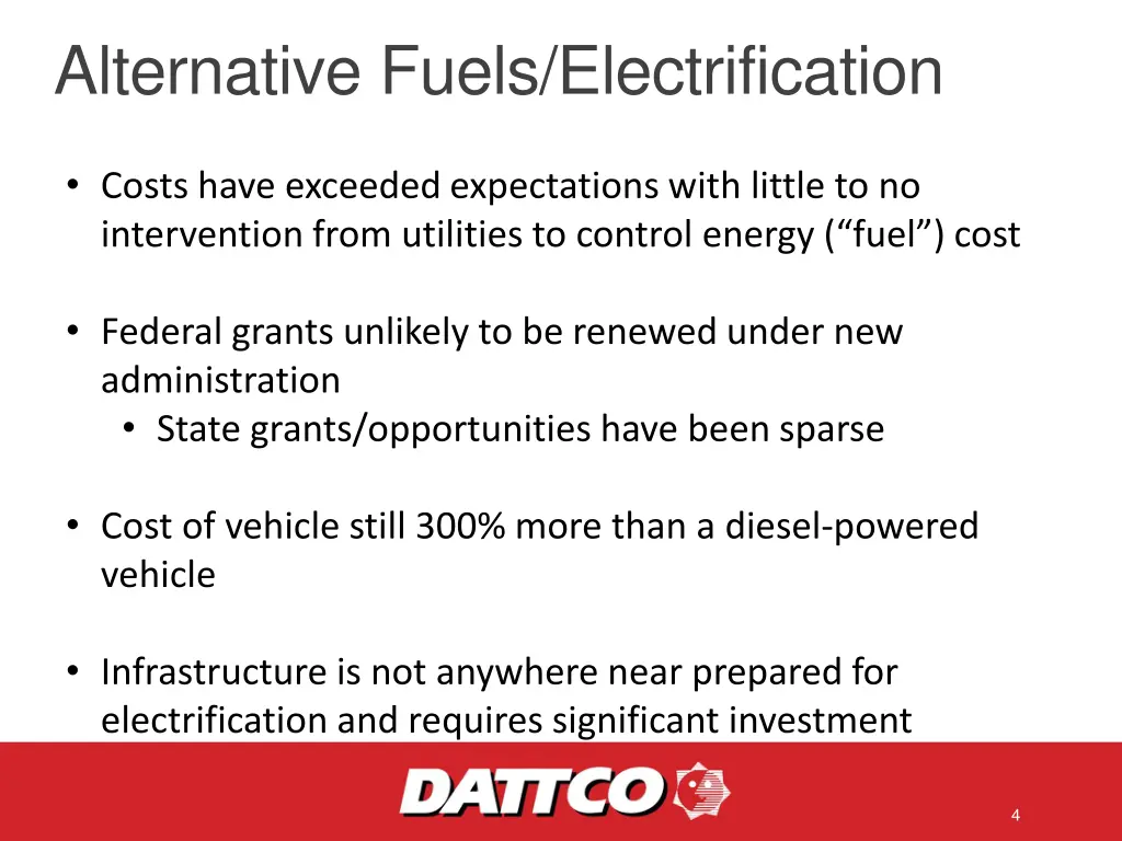 alternative fuels electrification