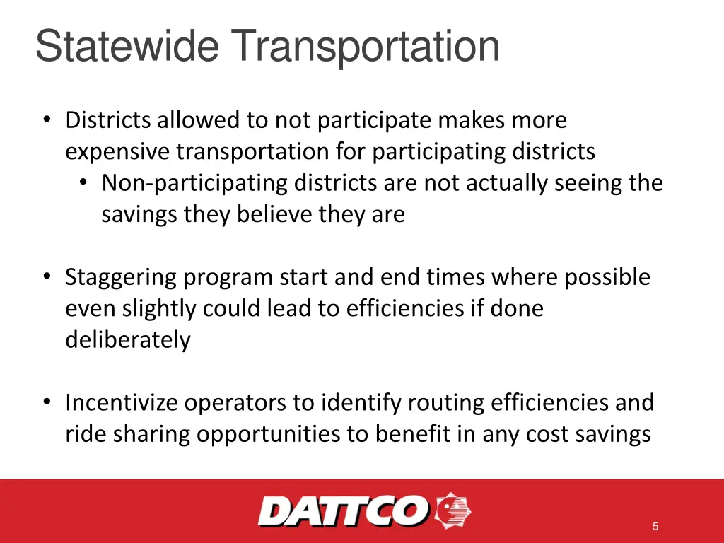 statewide transportation