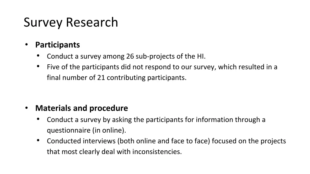 survey research 1