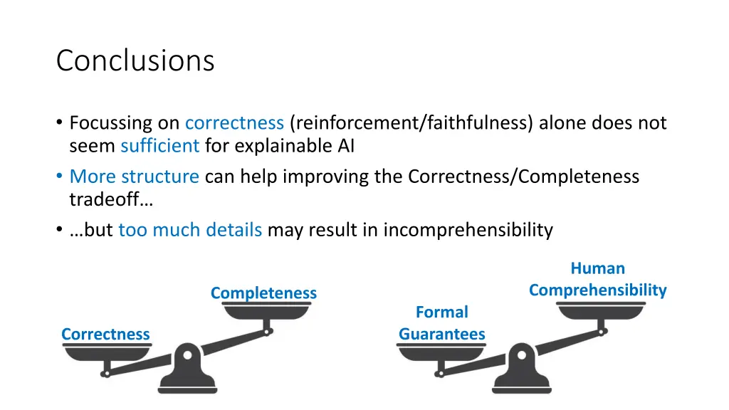 conclusions