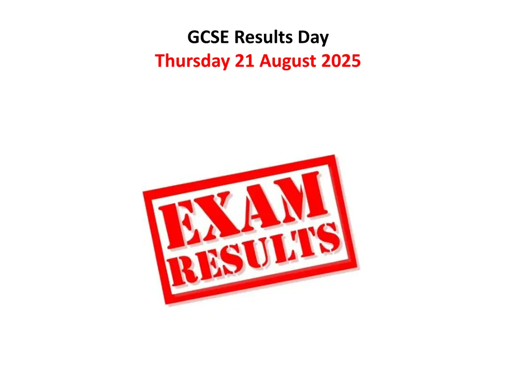 gcse results day thursday 21 august 2025