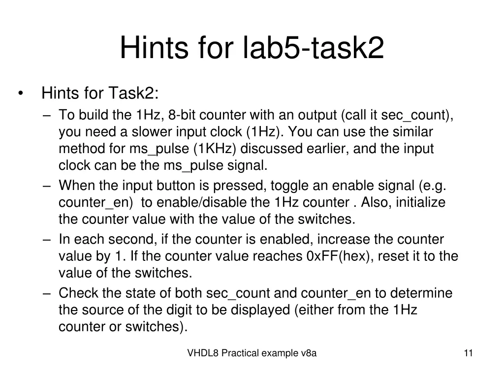hints for lab5 task2