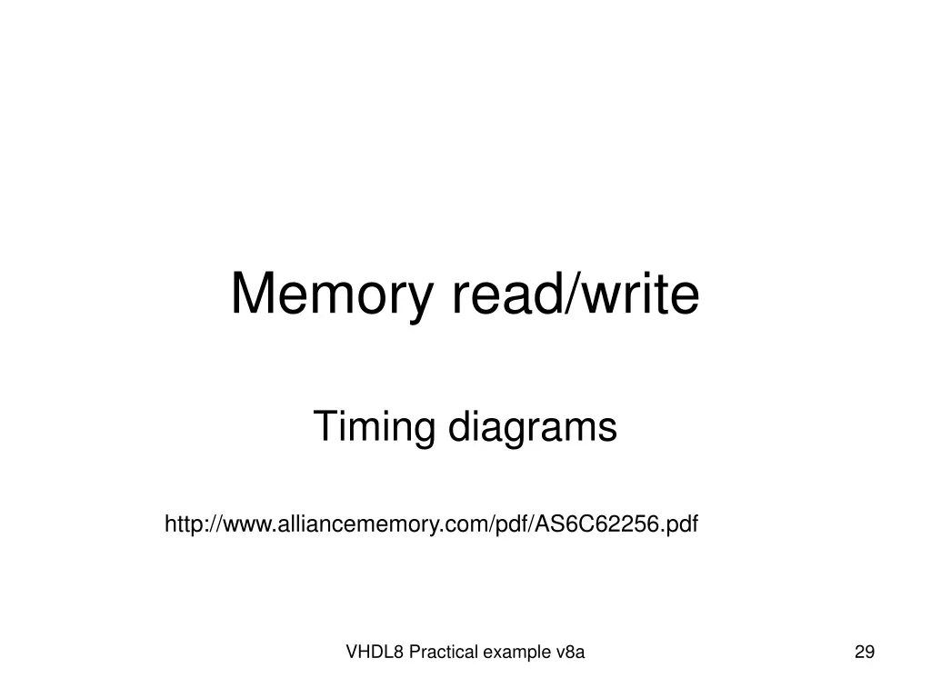memory read write