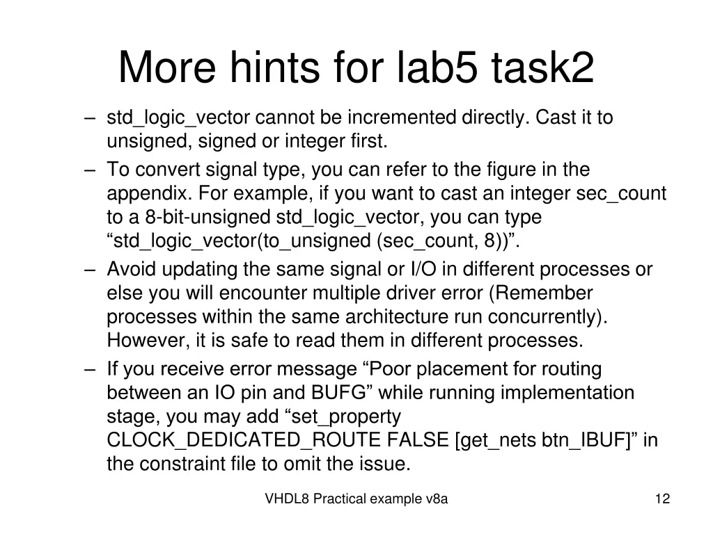 more hints for lab5 task2