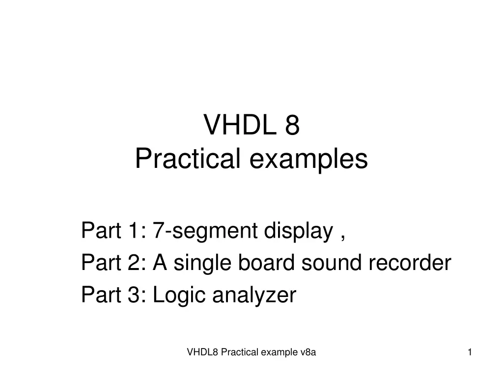 vhdl 8