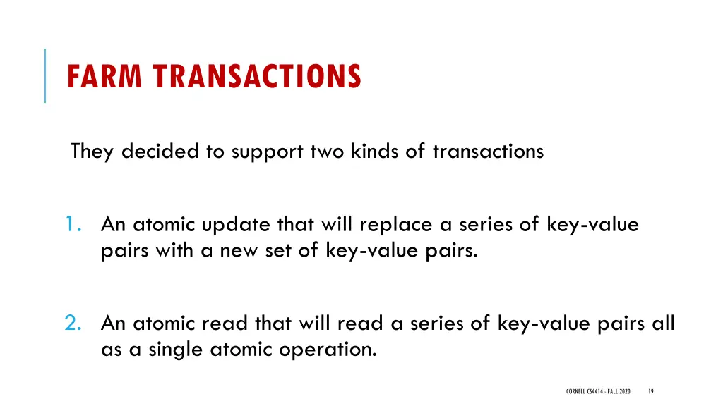 farm transactions