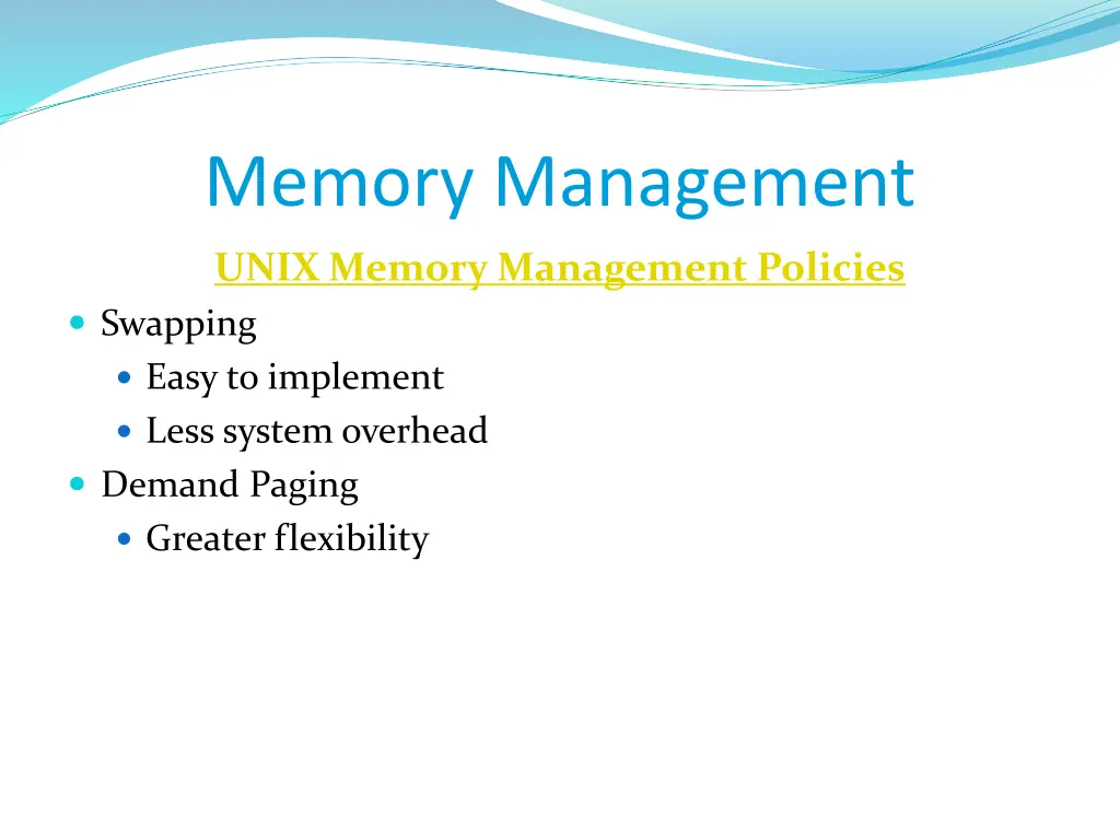 memory management 1