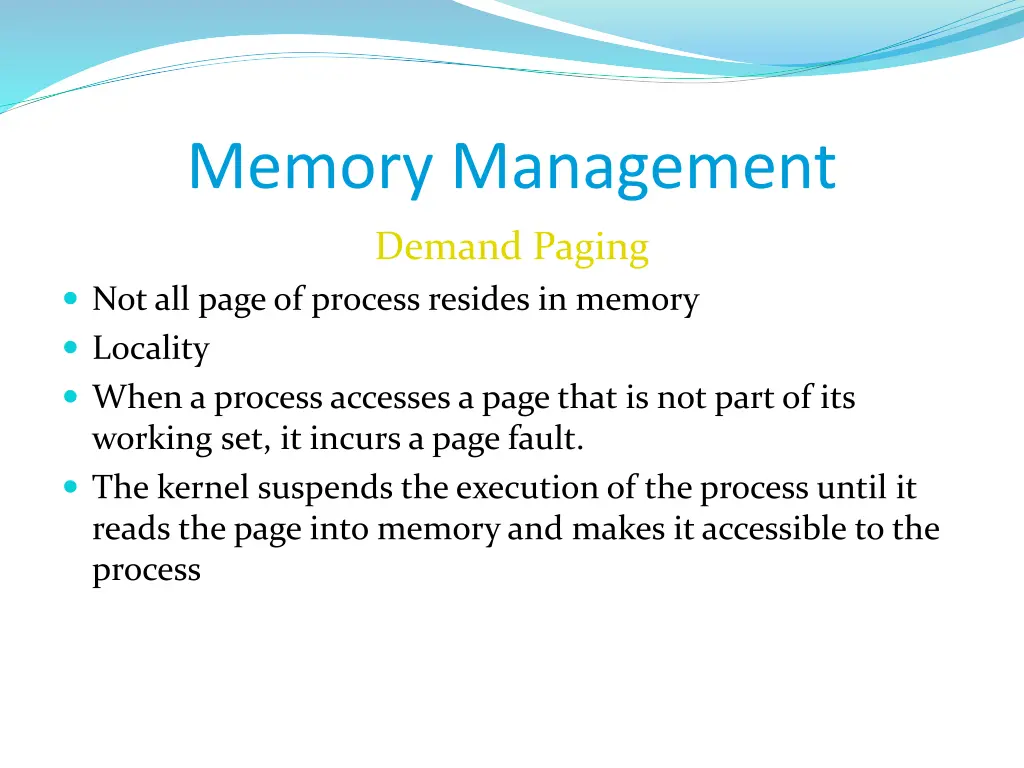 memory management 2