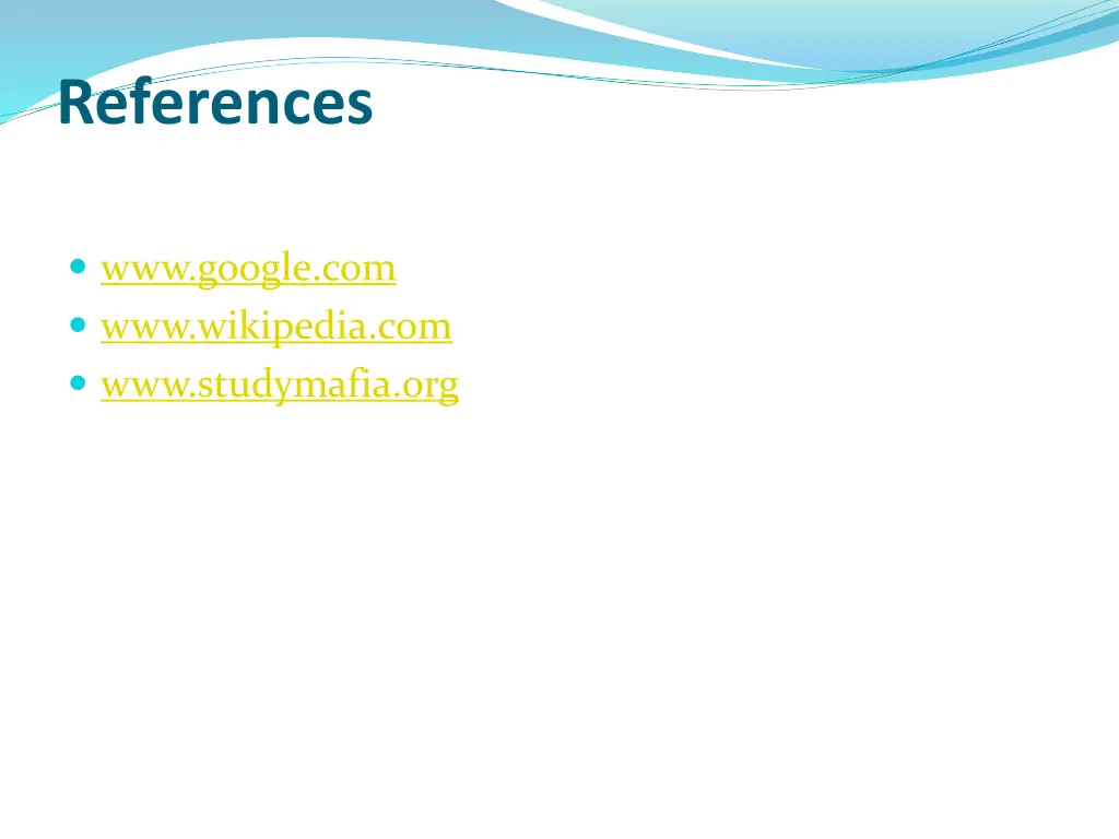references