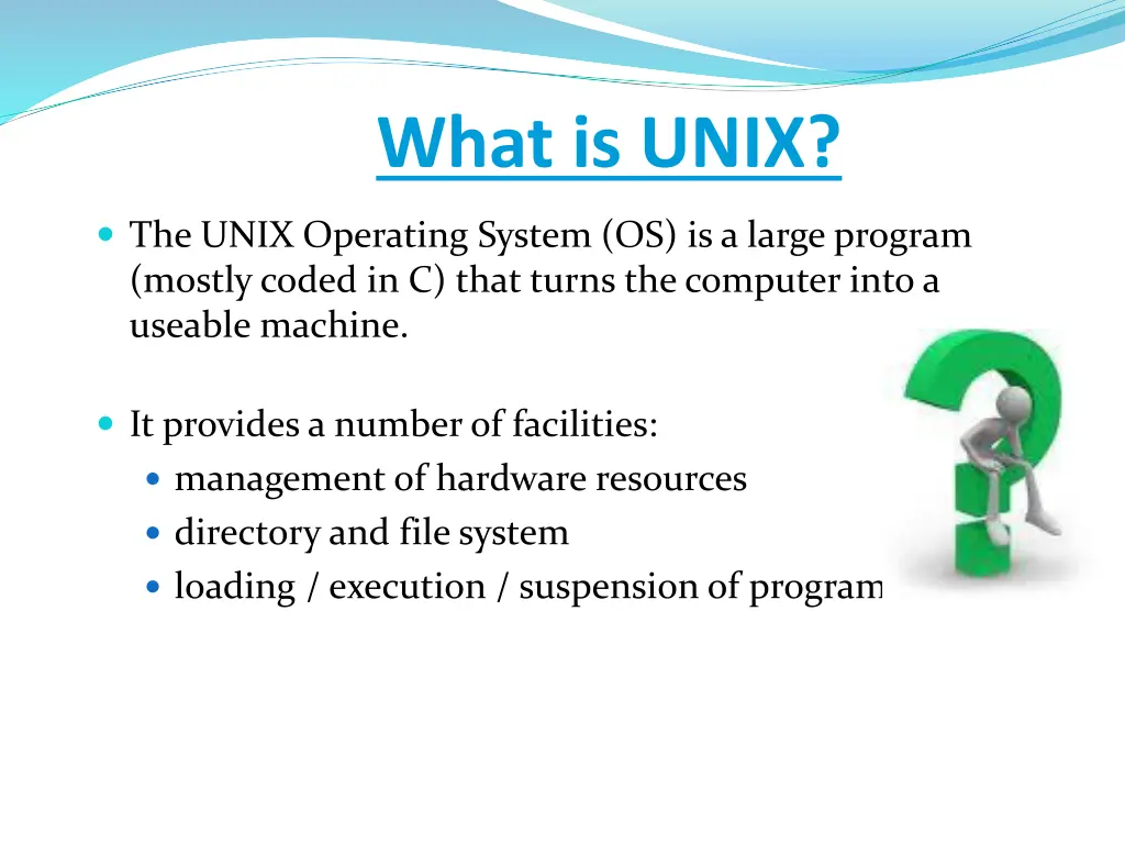 what is unix