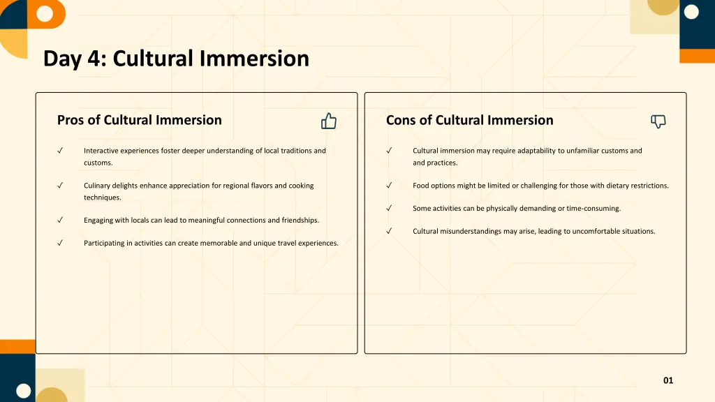 day 4 cultural immersion