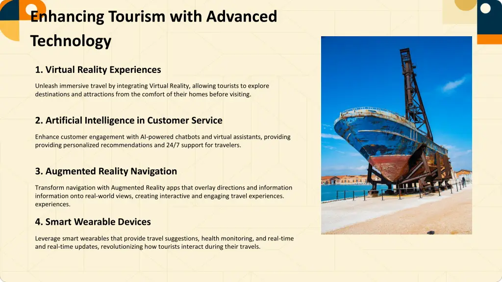 enhancing tourism with advanced technology