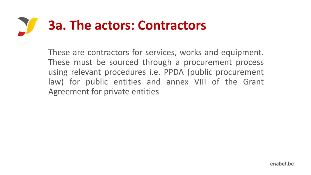 3a the actors contractors